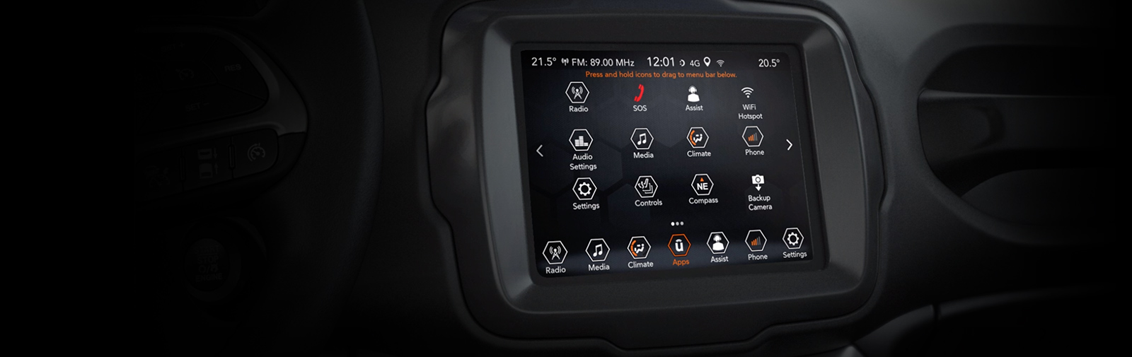 Technologie Neuer Jeep® Renegade Jeep®
