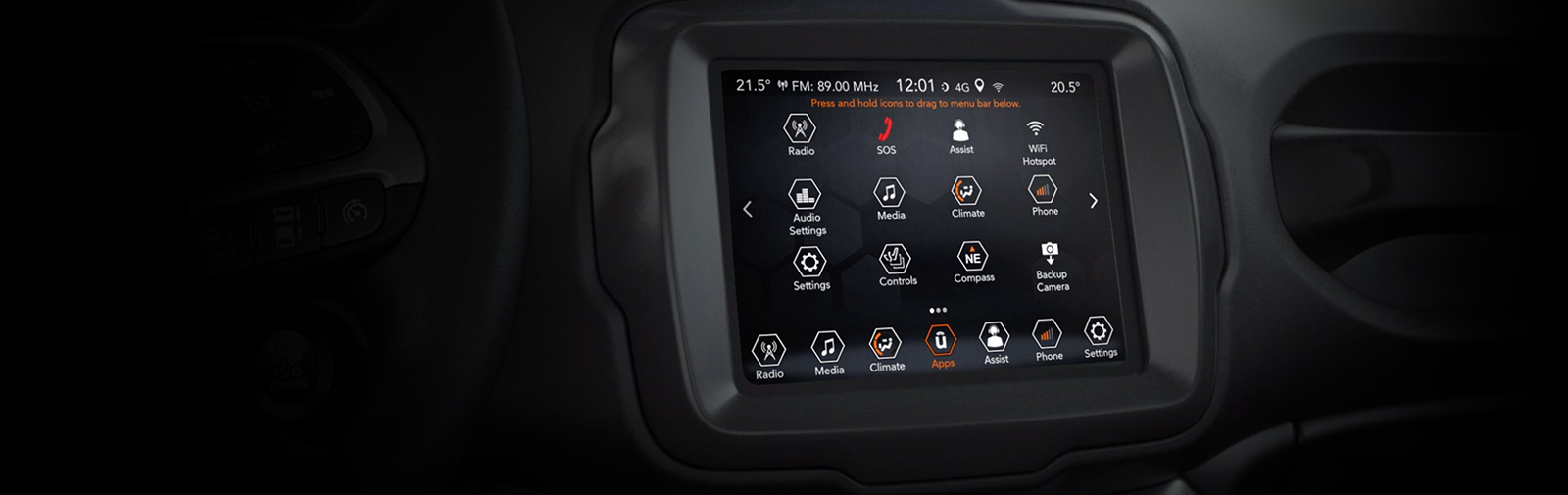 Technologie Neuer Jeep® Renegade Jeep®