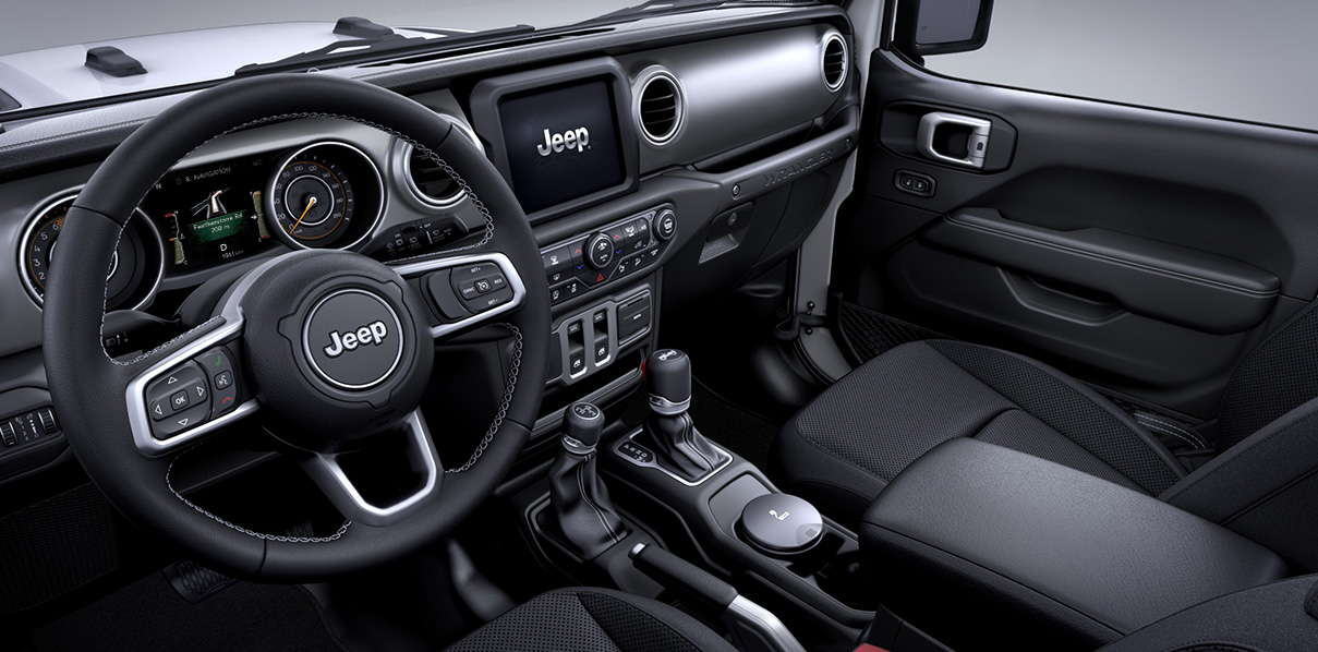 Jeep Wrangler Gelandewagen Interieur
