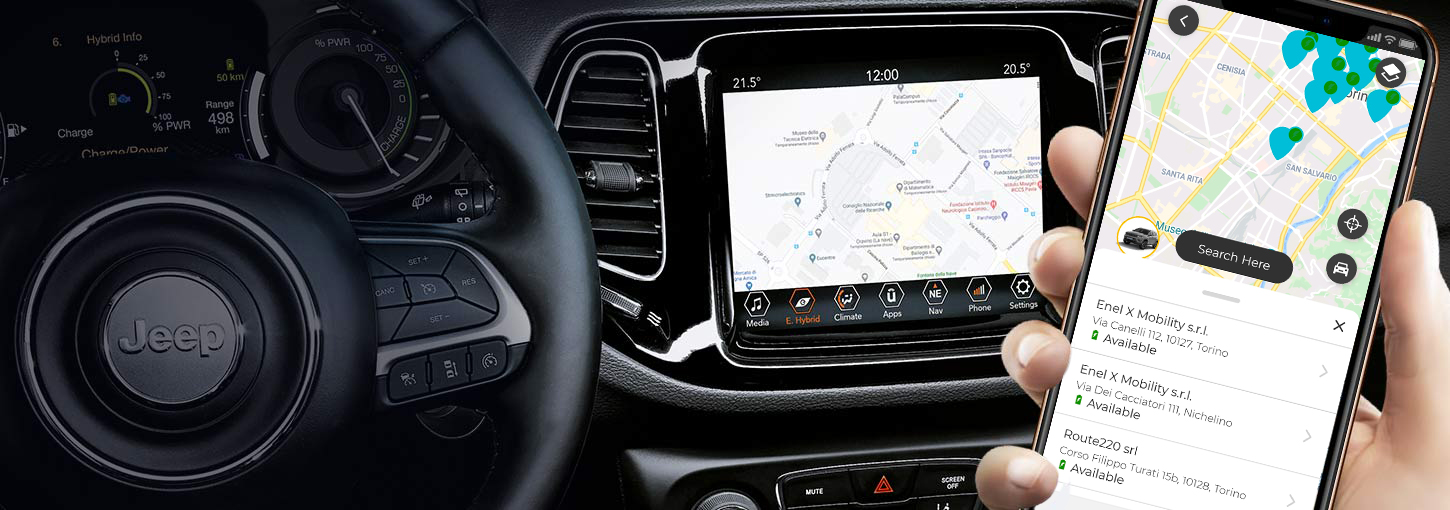 Hybrid Technologie | Jeep® Compass 4xe Plug In Hybrid Compass Batterie Ladegerät | Elektrische Anlage | Wartung