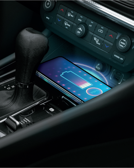Laden Sie Ihr Smartphone  mit dem Wireless Charging Pad auf