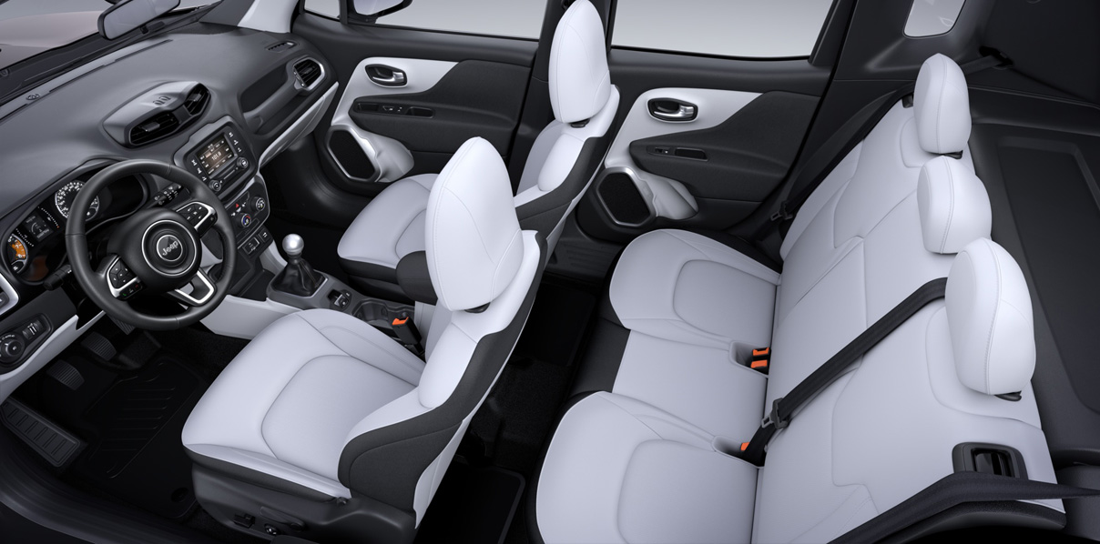 Jeep® Renegade Interior Seats & Infotainment Jeep® UK