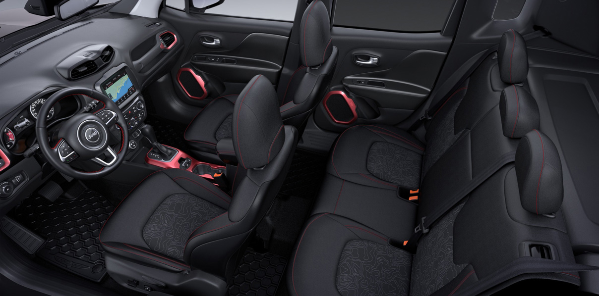 Jeep® Renegade Interior Seats & Infotainment Jeep® UK